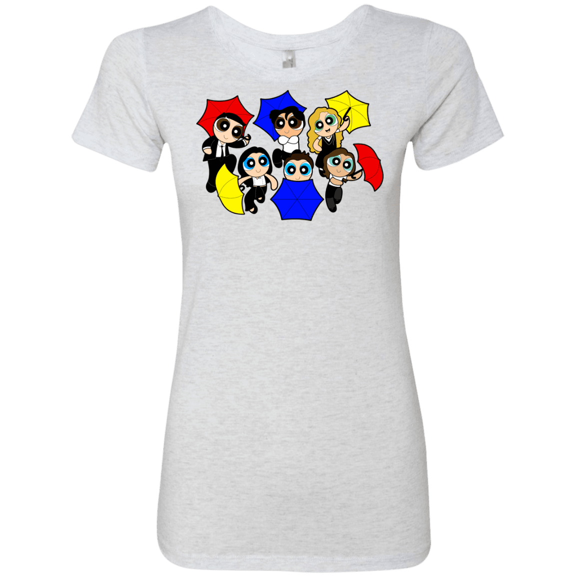 T-Shirts Heather White / S Powerpuff Friends Women's Triblend T-Shirt