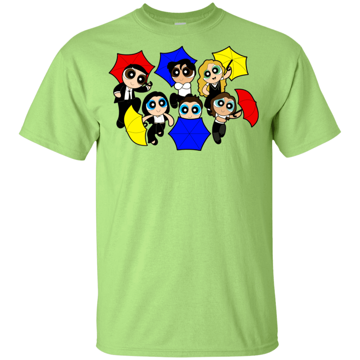 T-Shirts Mint Green / YXS Powerpuff Friends Youth T-Shirt