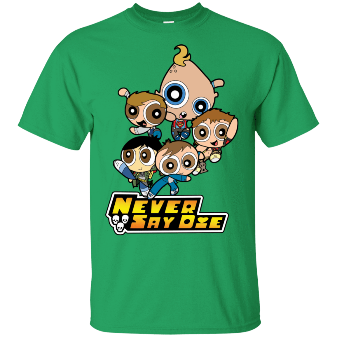 T-Shirts Irish Green / S Powerpuff Goonies T-Shirt