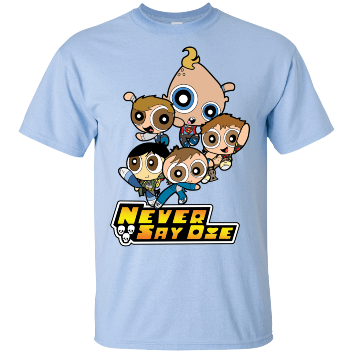 T-Shirts Light Blue / S Powerpuff Goonies T-Shirt