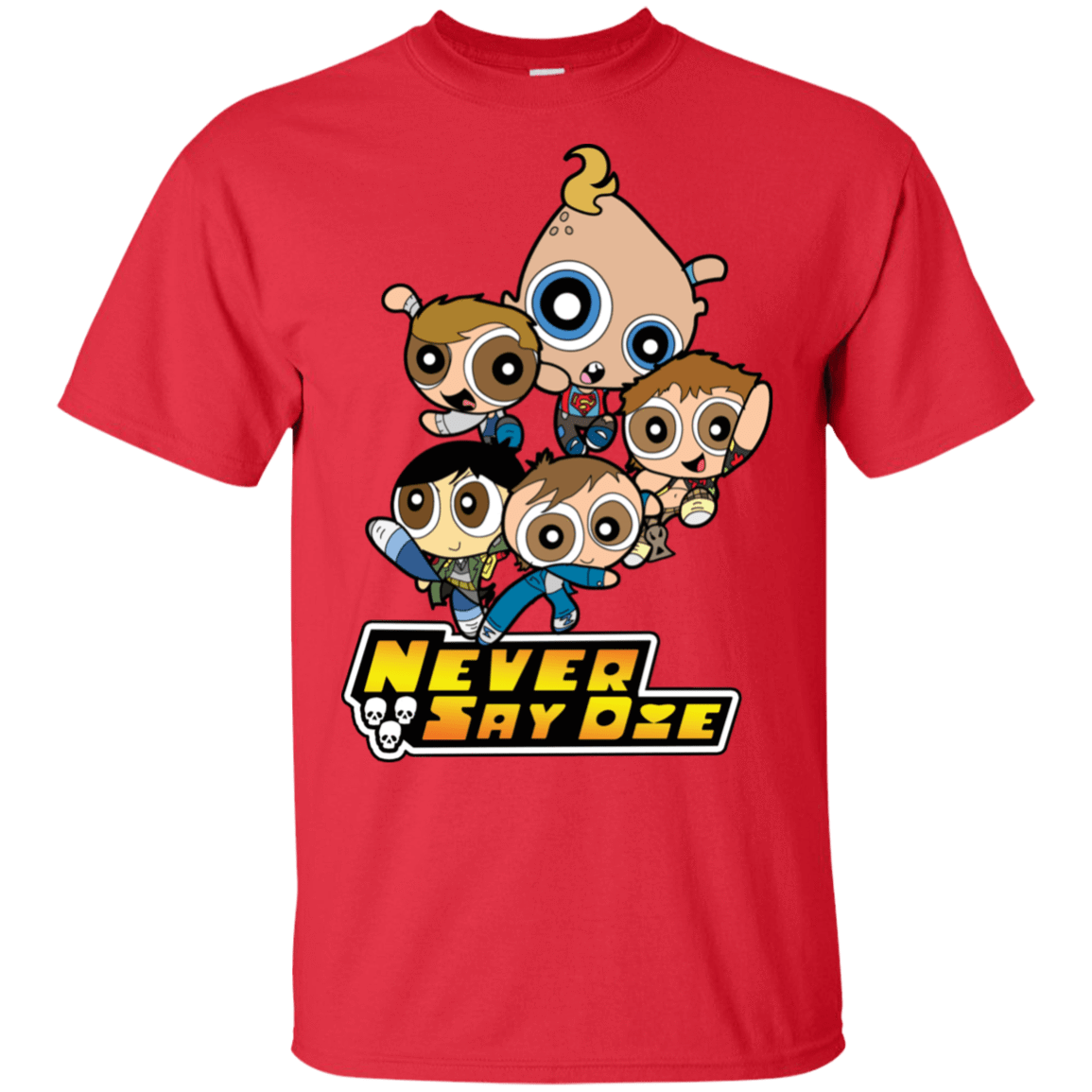 T-Shirts Red / S Powerpuff Goonies T-Shirt