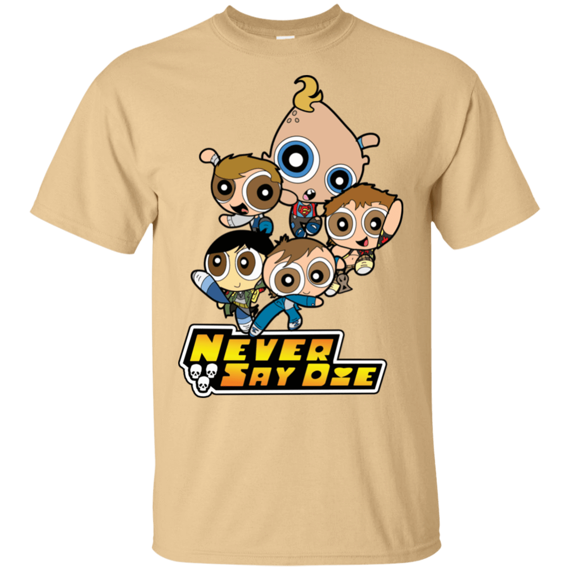 T-Shirts Vegas Gold / S Powerpuff Goonies T-Shirt