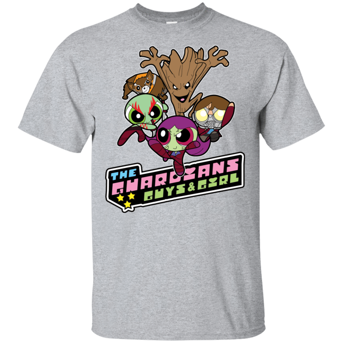 T-Shirts Sport Grey / S Powerpuff Guardians T-Shirt