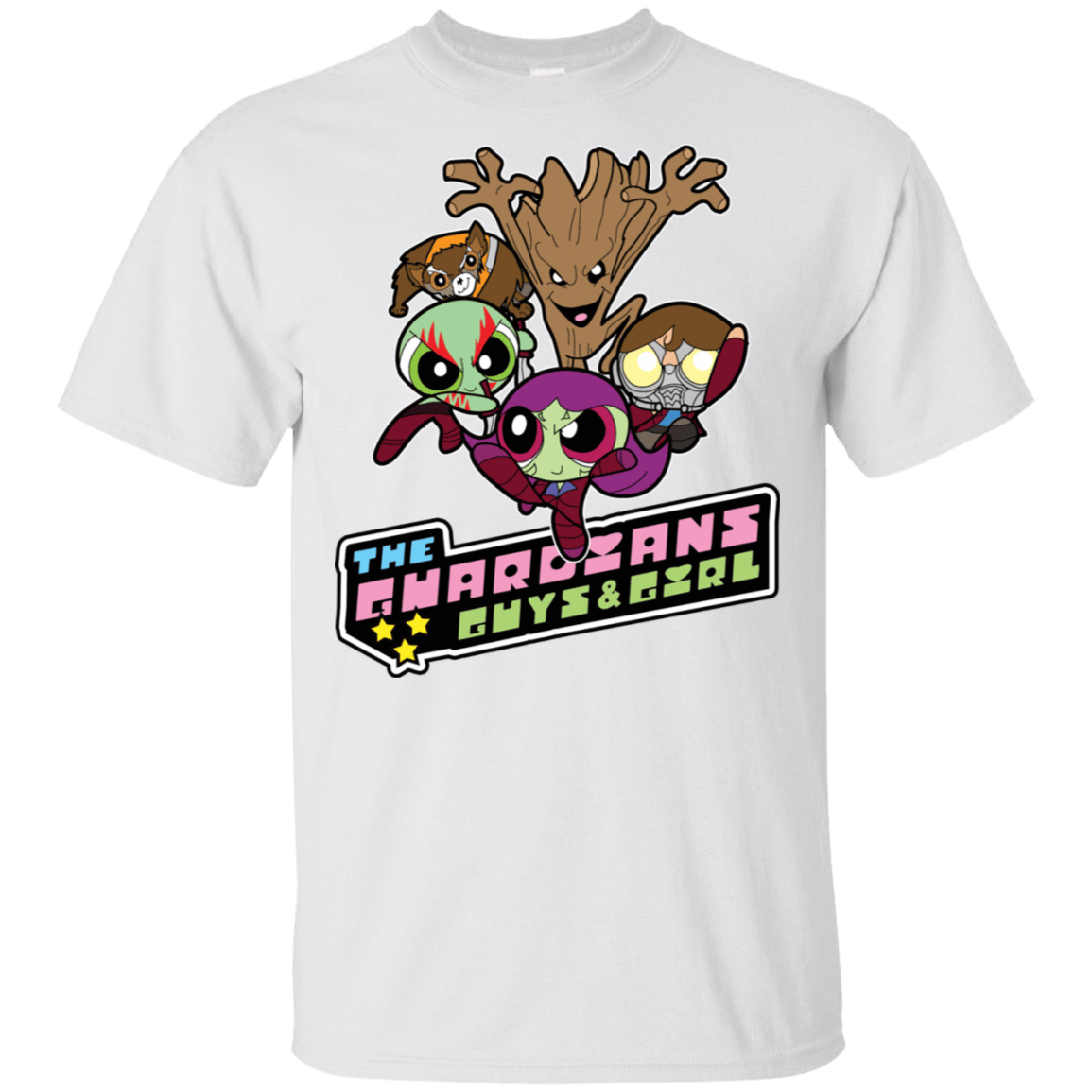 T-Shirts White / S Powerpuff Guardians T-Shirt