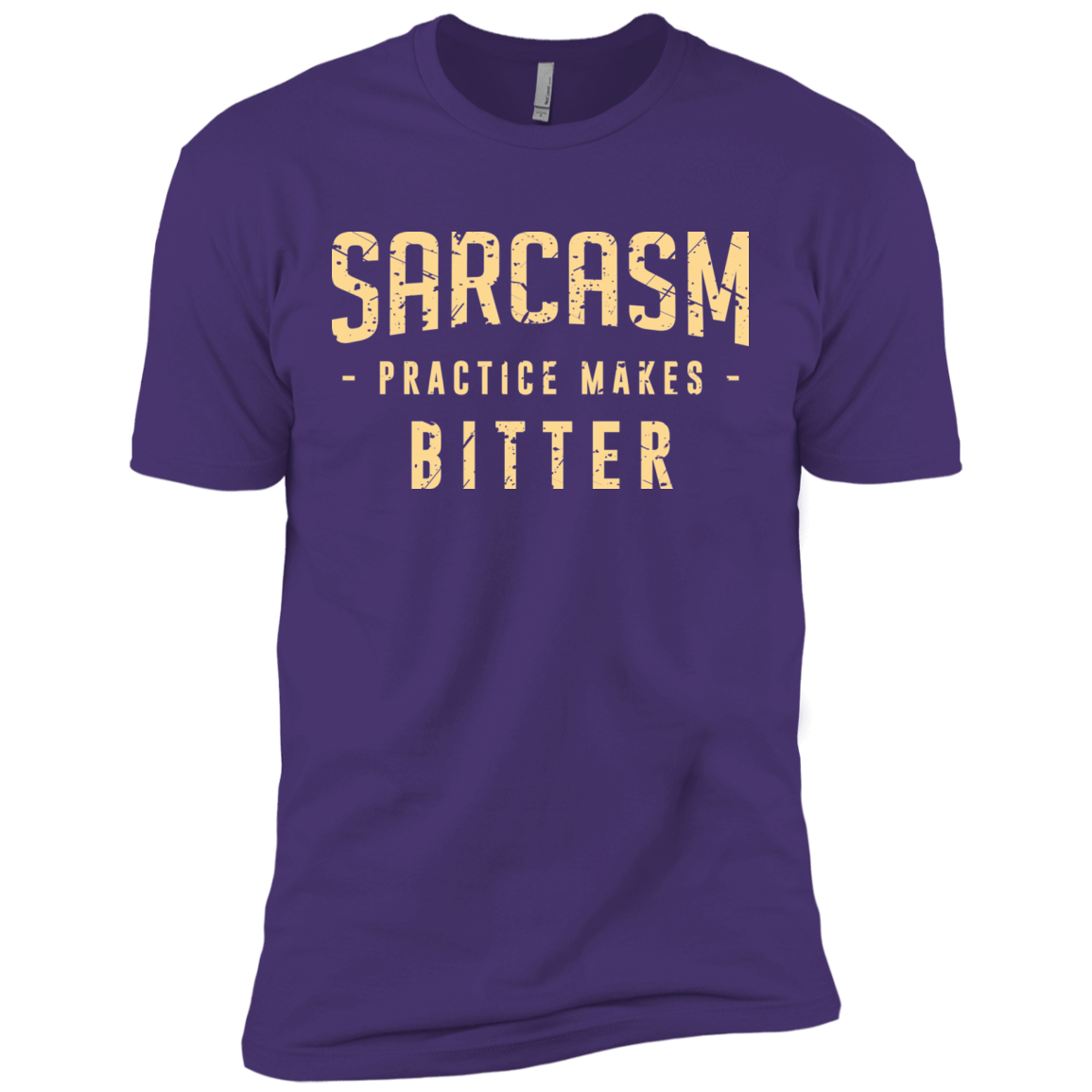 PRACTICE MAKES BITTER Men's Premium T-Shirt