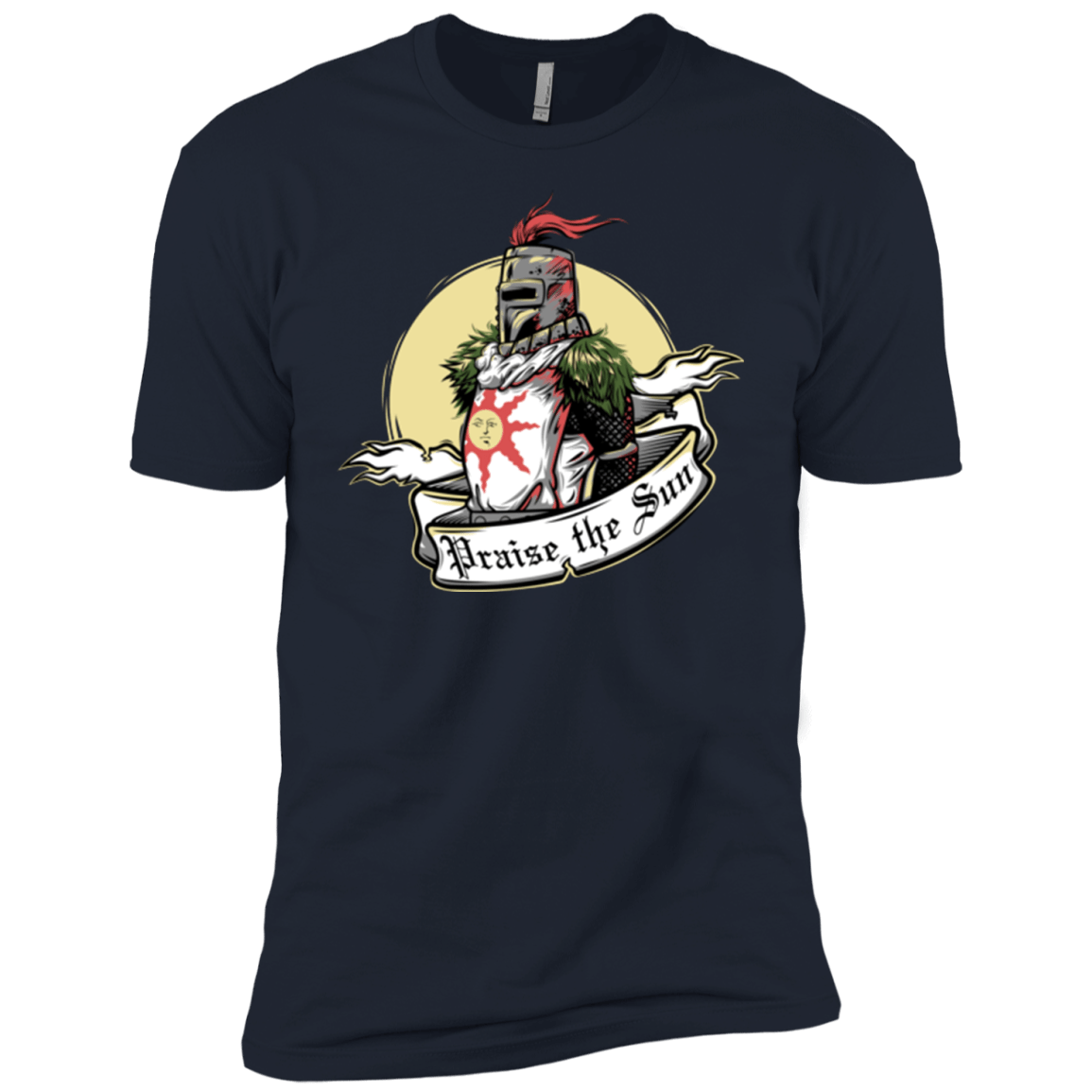 T-Shirts Midnight Navy / YXS Praise the Sun Boys Premium T-Shirt