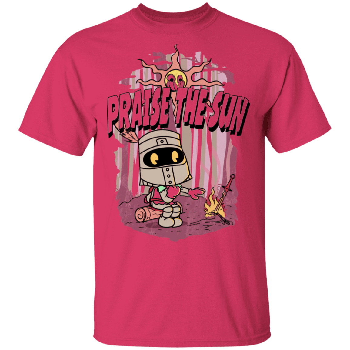 T-Shirts Heliconia / S Praise The Sun Cartoon T-Shirt
