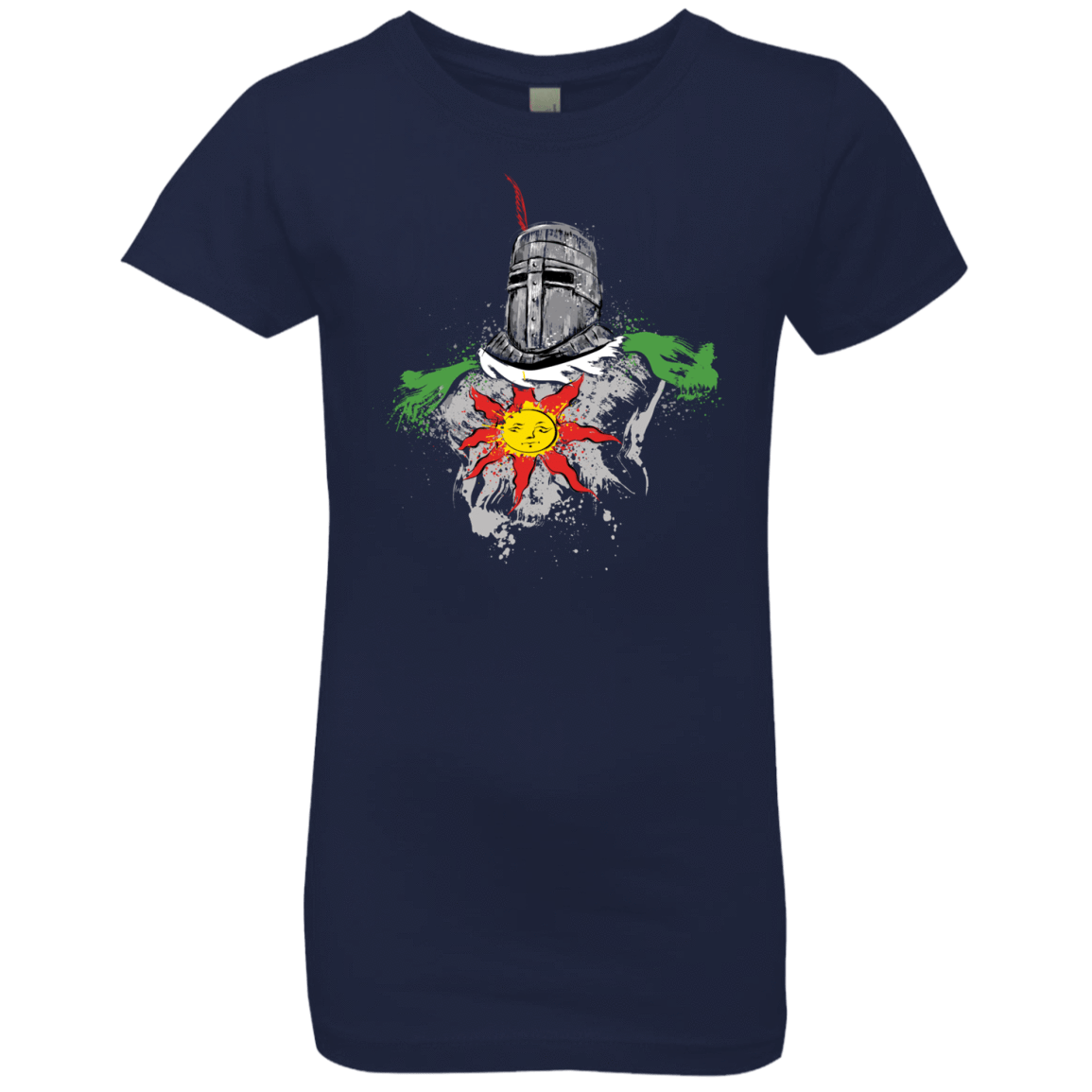 T-Shirts Midnight Navy / YXS Praise the sun Girls Premium T-Shirt