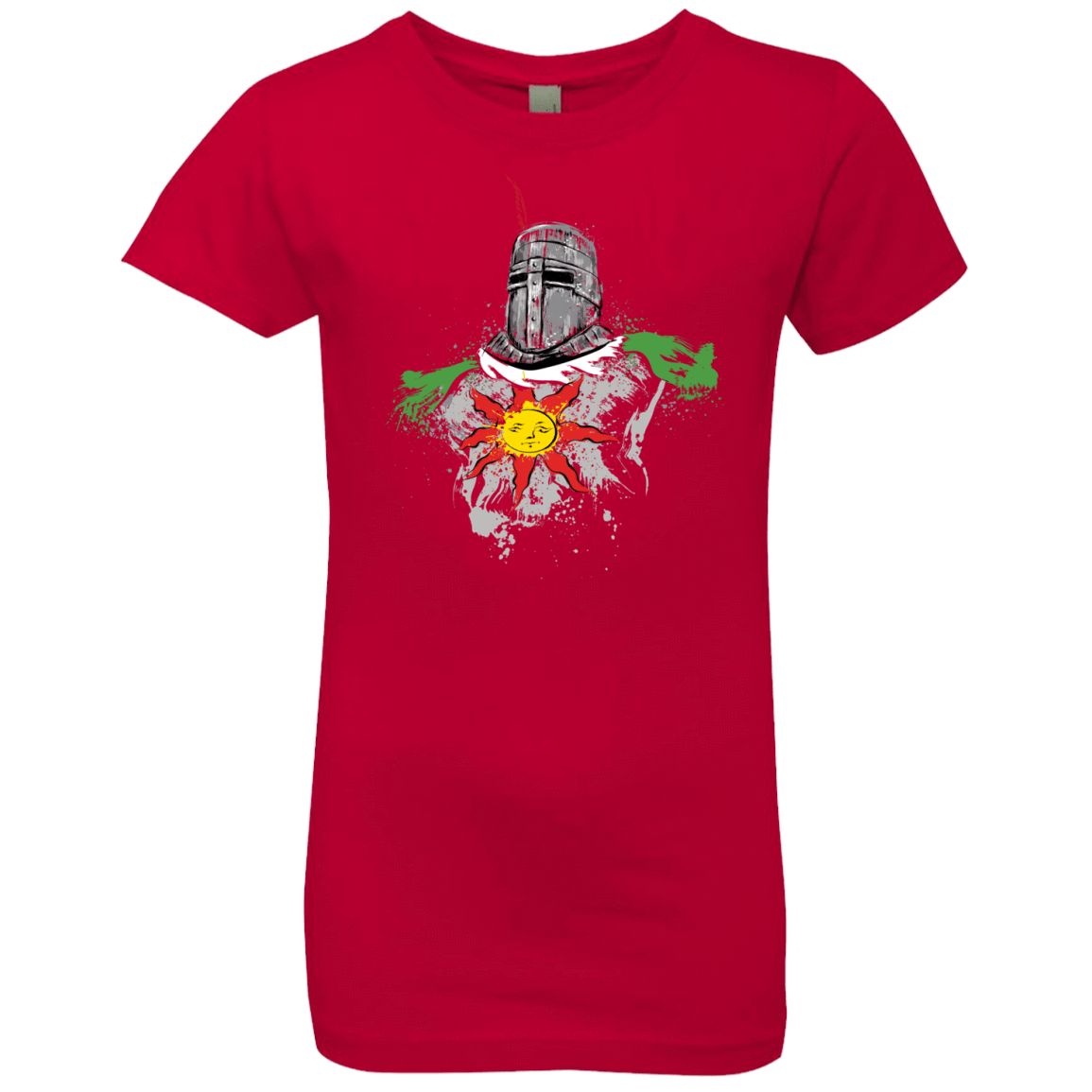 T-Shirts Red / YXS Praise the sun Girls Premium T-Shirt