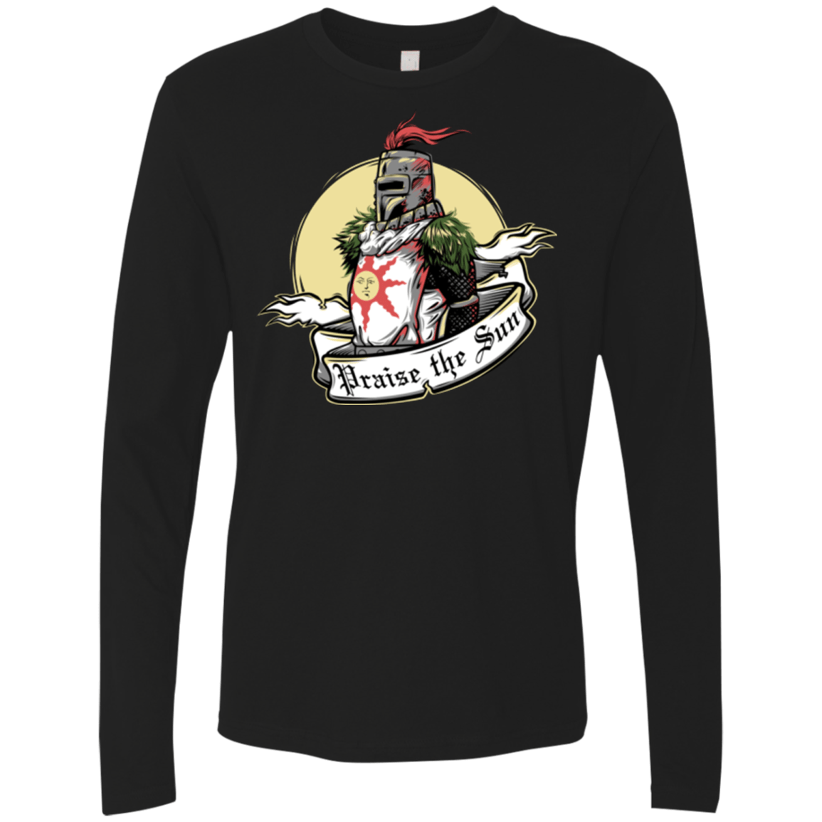 T-Shirts Black / Small Praise the Sun Men's Premium Long Sleeve