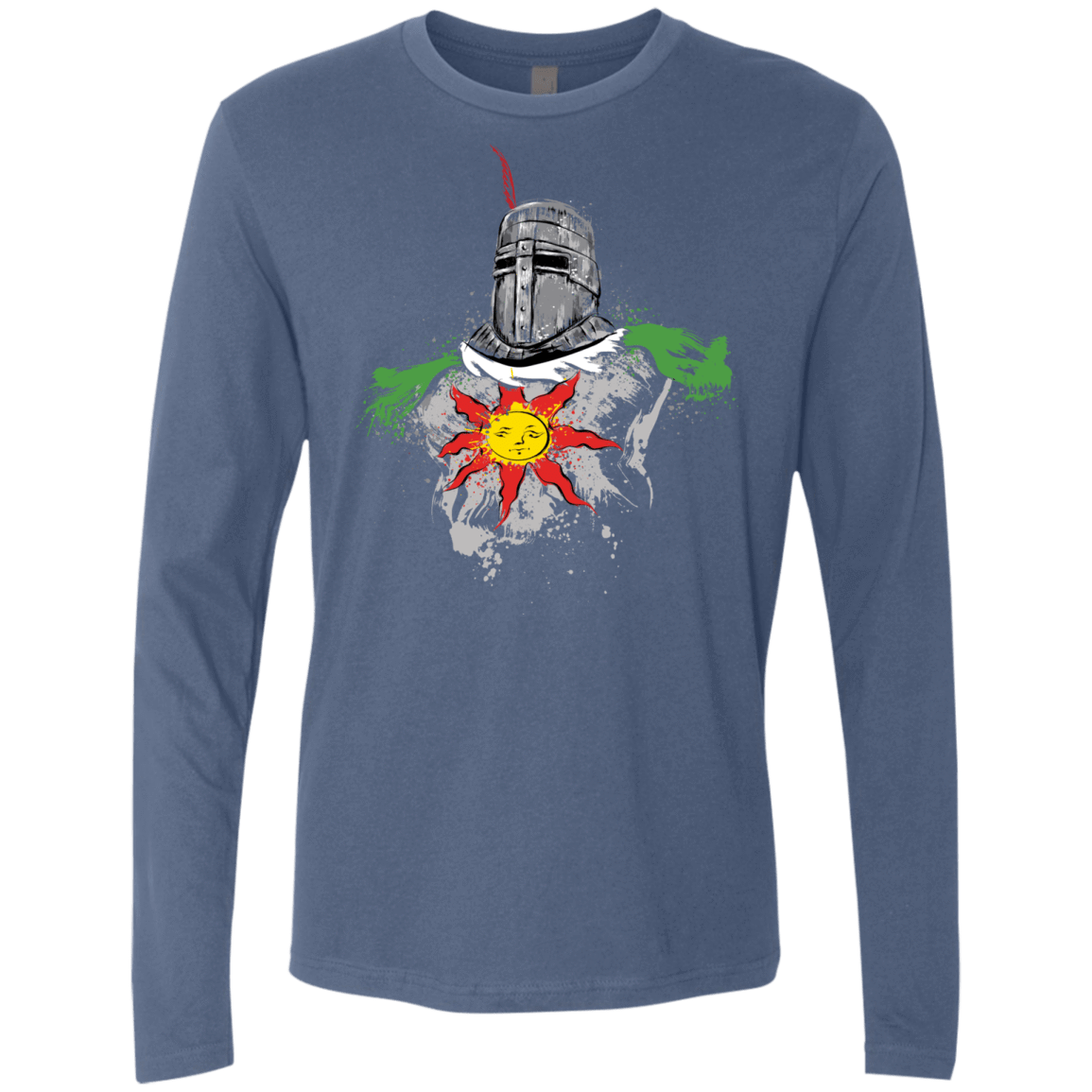 T-Shirts Indigo / Small Praise the sun Men's Premium Long Sleeve