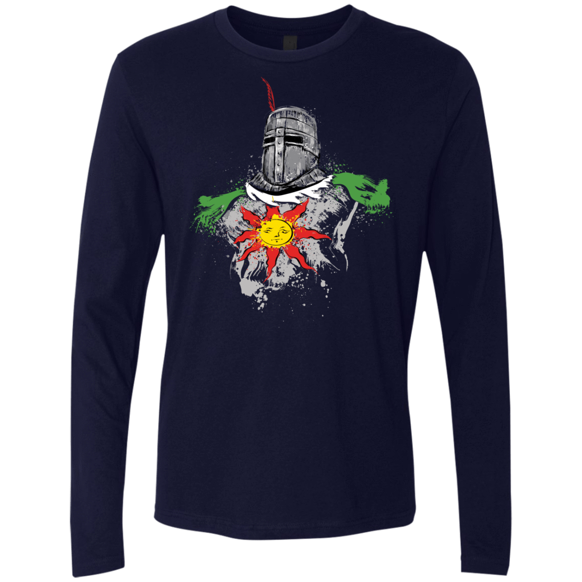 T-Shirts Midnight Navy / Small Praise the sun Men's Premium Long Sleeve