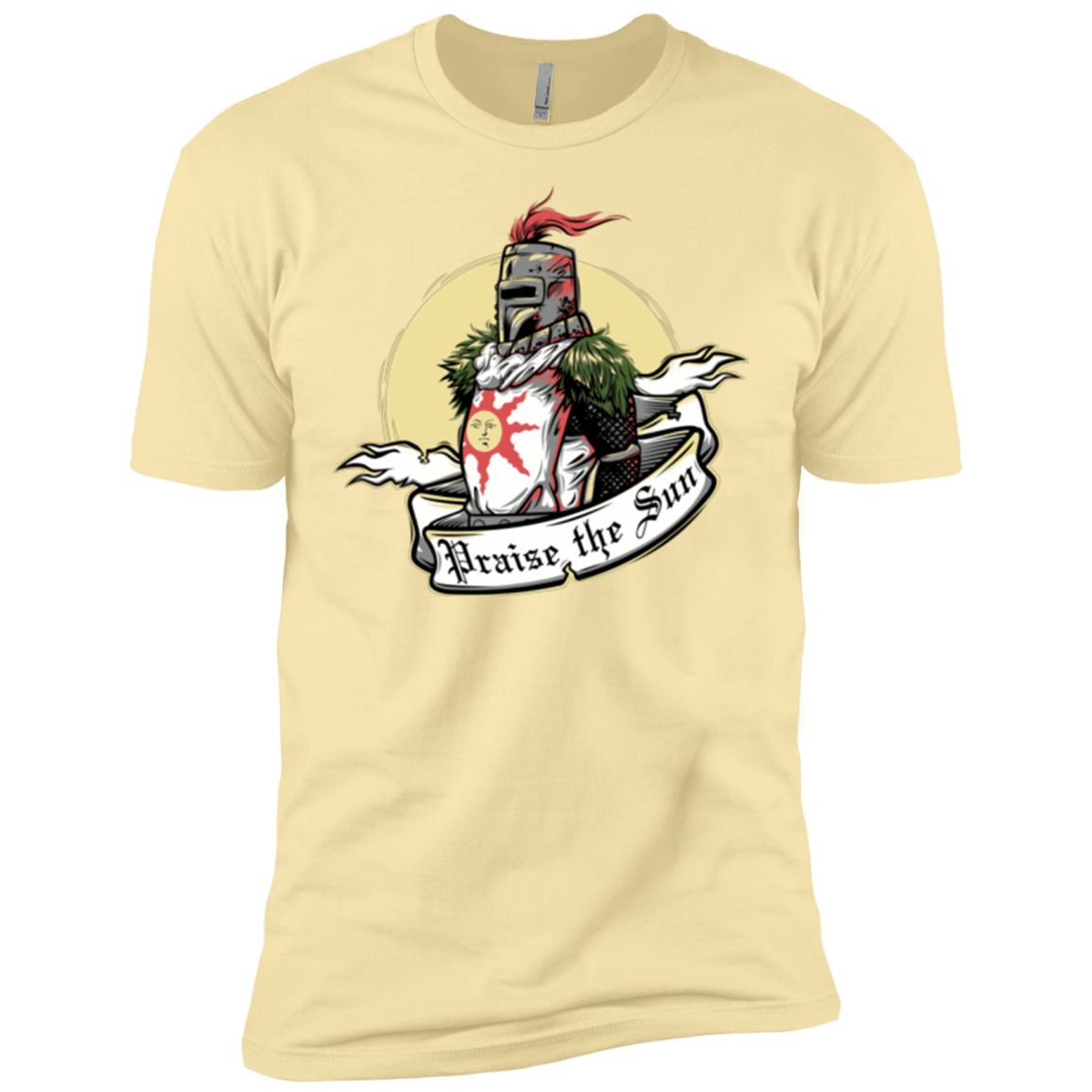 T-Shirts Banana Cream / X-Small Praise the Sun Men's Premium T-Shirt