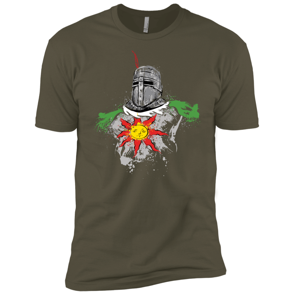 T-Shirts Military Green / X-Small Praise the sun Men's Premium T-Shirt