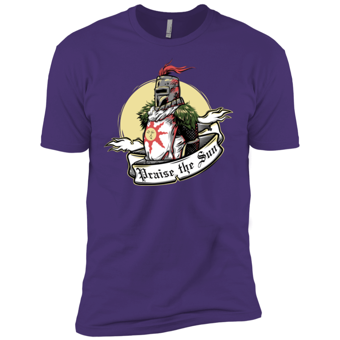 T-Shirts Purple / X-Small Praise the Sun Men's Premium T-Shirt