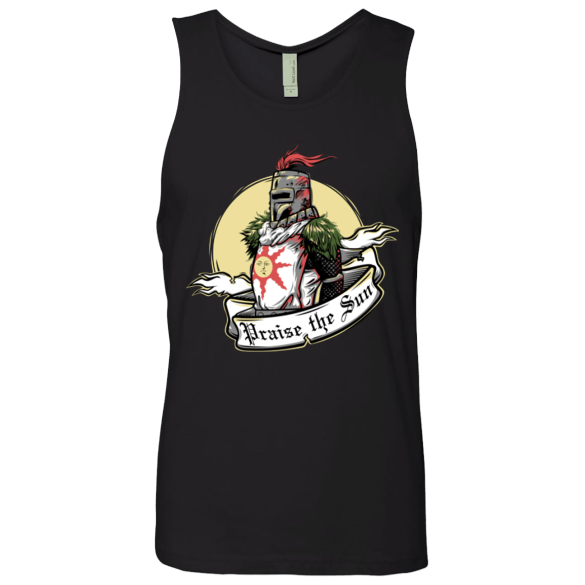 T-Shirts Black / Small Praise the Sun Men's Premium Tank Top