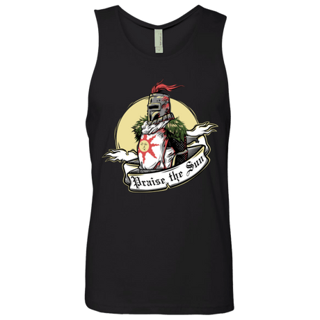 T-Shirts Black / Small Praise the Sun Men's Premium Tank Top