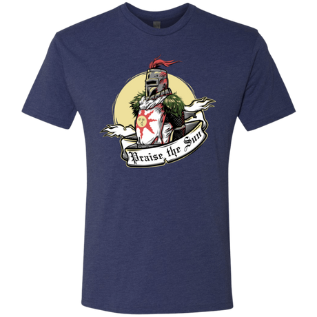 T-Shirts Vintage Navy / Small Praise the Sun Men's Triblend T-Shirt