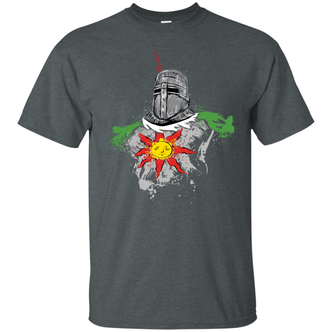 T-Shirts Dark Heather / Small Praise the sun T-Shirt