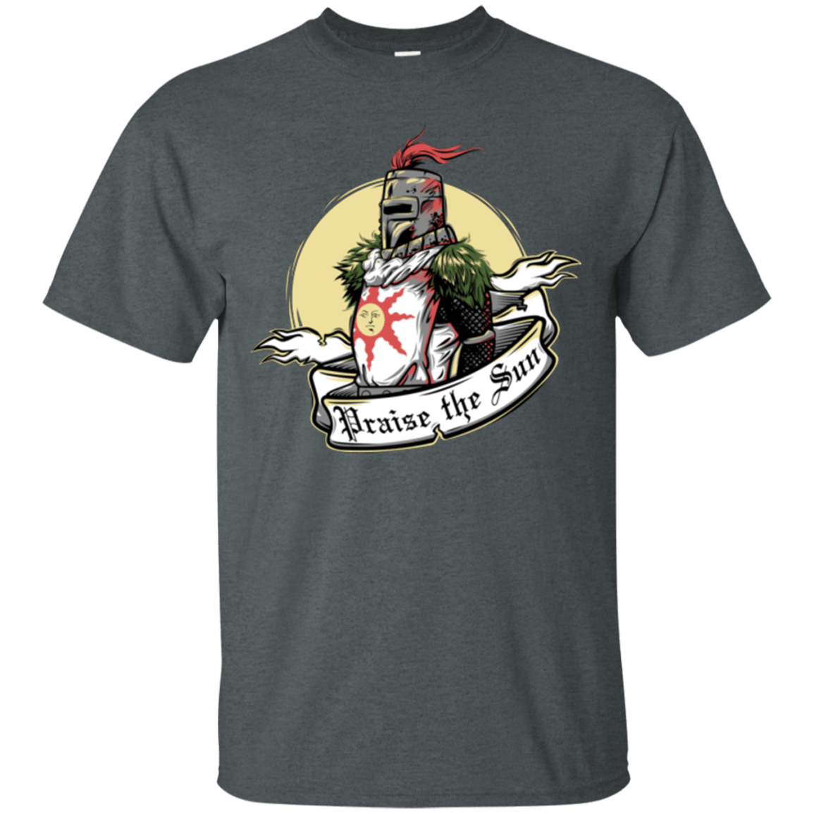 T-Shirts Dark Heather / Small Praise the Sun T-Shirt