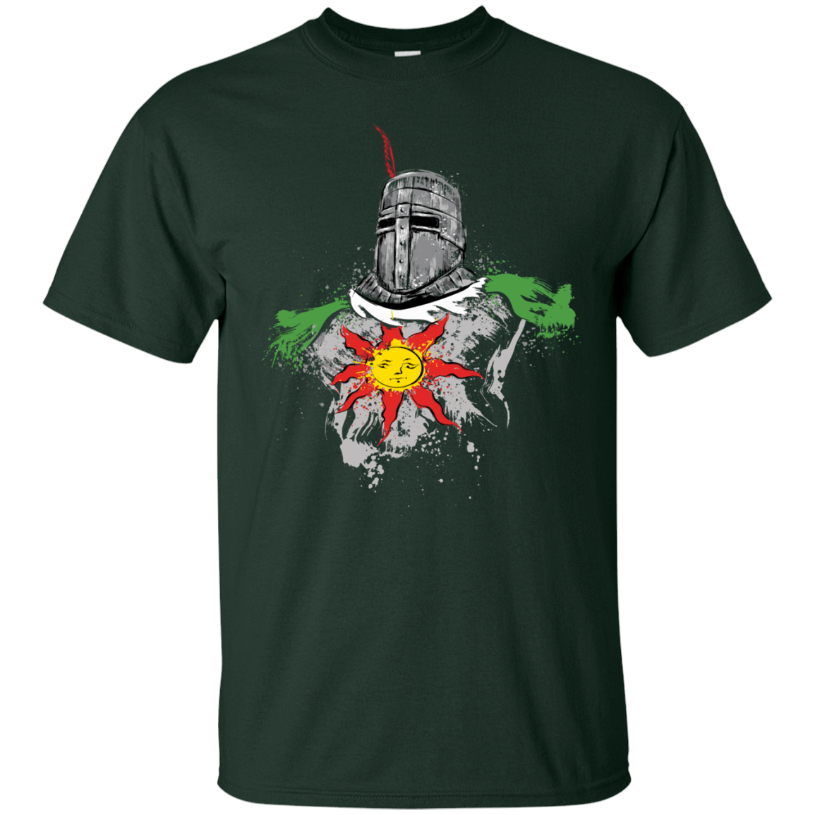 T-Shirts Forest Green / Small Praise the sun T-Shirt