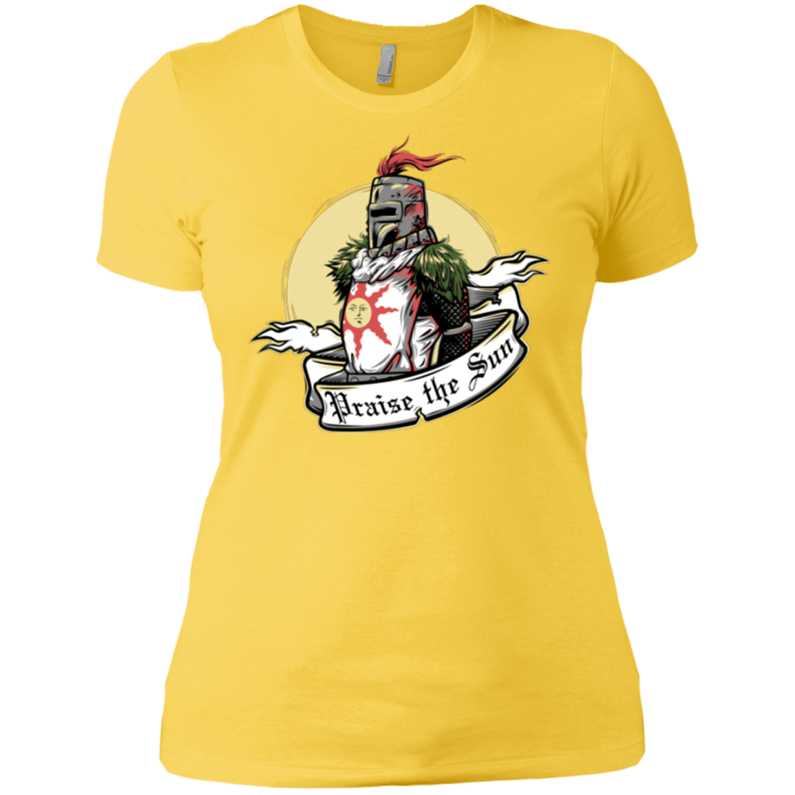 T-Shirts Vibrant Yellow / X-Small Praise the Sun Women's Premium T-Shirt