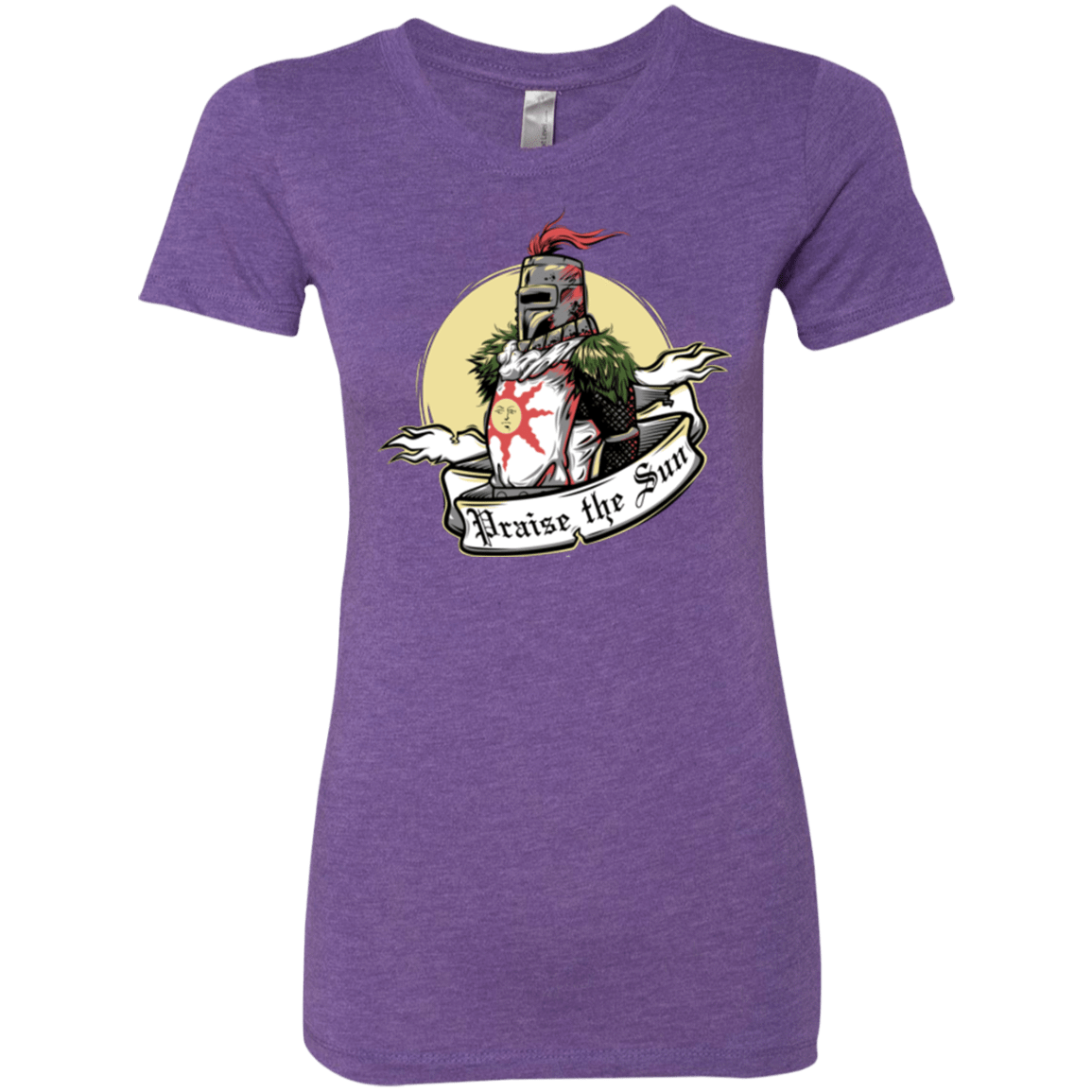 T-Shirts Purple Rush / Small Praise the Sun Women's Triblend T-Shirt