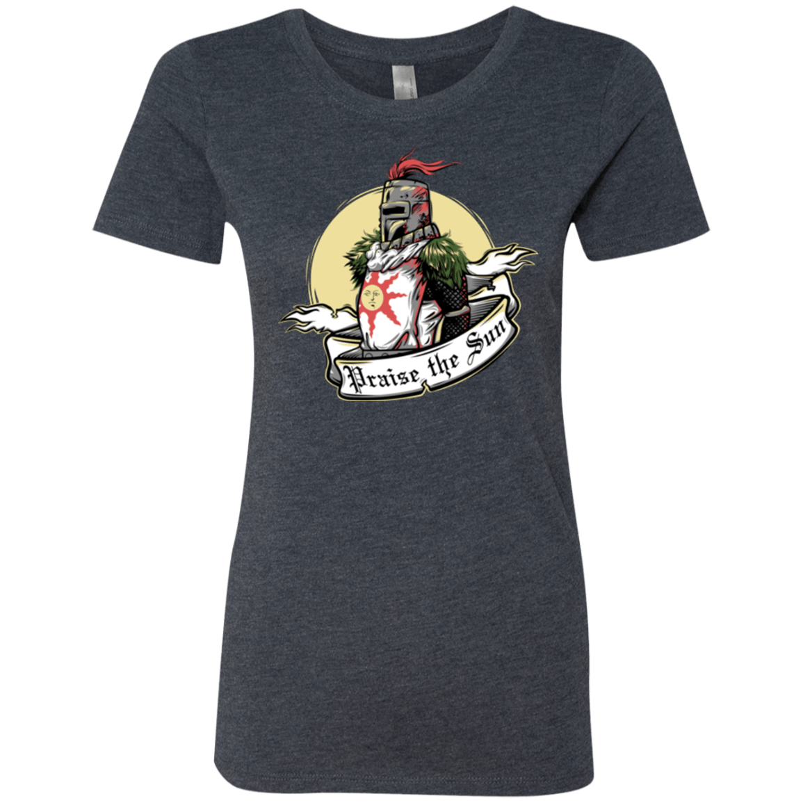 T-Shirts Vintage Navy / Small Praise the Sun Women's Triblend T-Shirt