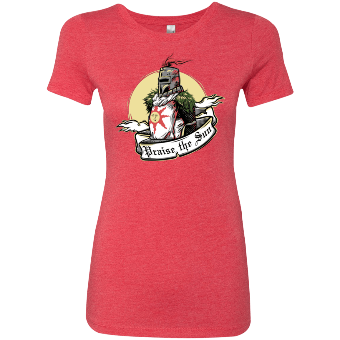 T-Shirts Vintage Red / Small Praise the Sun Women's Triblend T-Shirt
