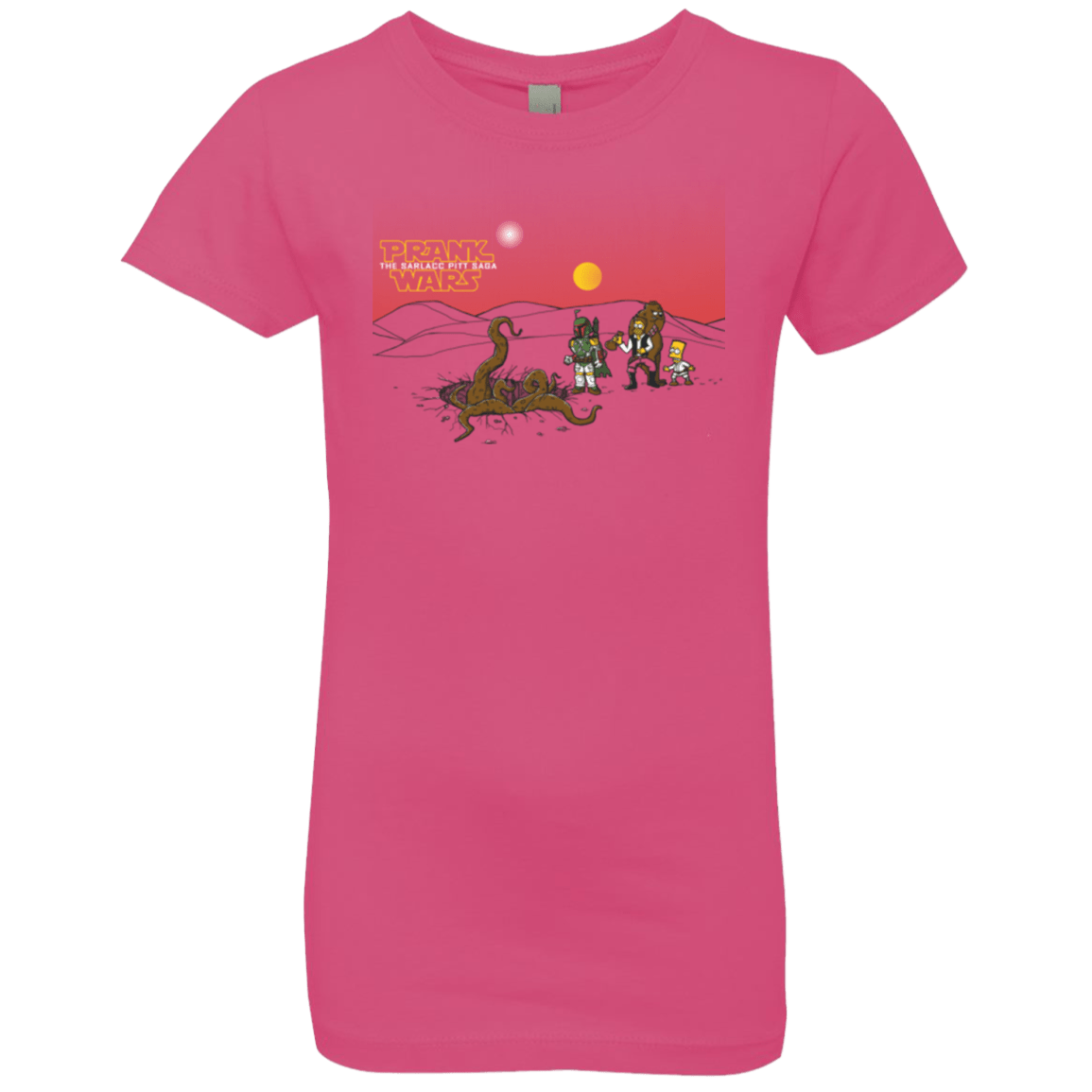 T-Shirts Hot Pink / YXS Prank Wars Girls Premium T-Shirt