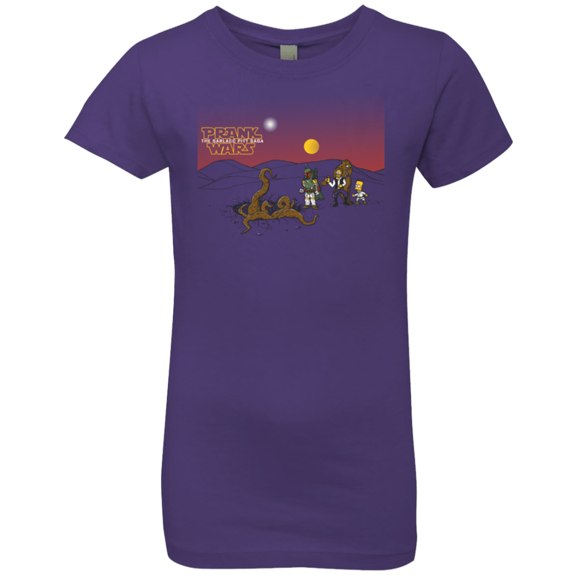 T-Shirts Purple Rush / YXS Prank Wars Girls Premium T-Shirt