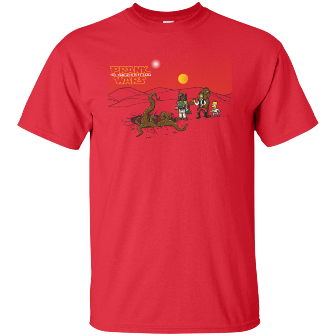 T-Shirts Red / XLT Prank Wars Tall T-Shirt