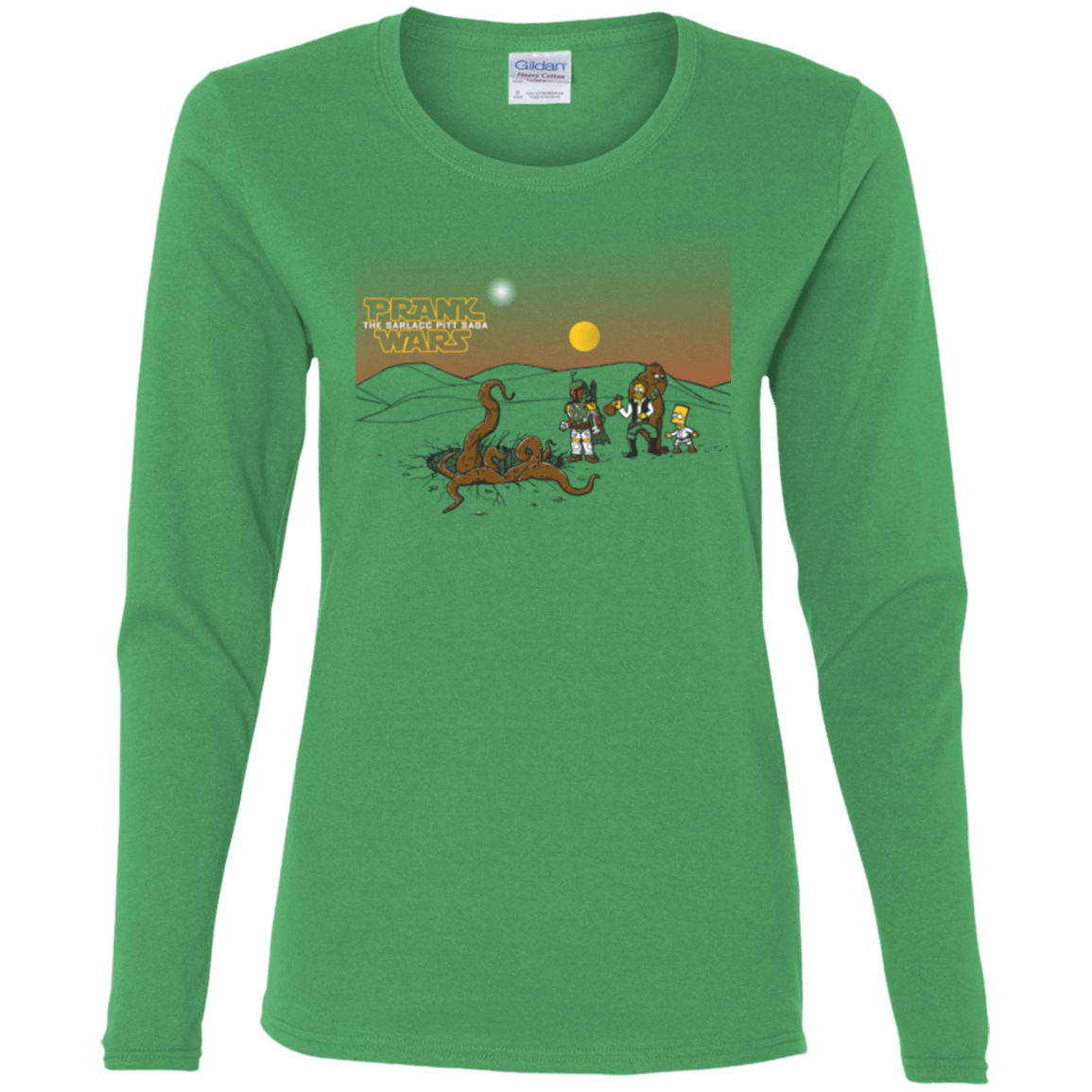 T-Shirts Irish Green / S Prank Wars Women's Long Sleeve T-Shirt