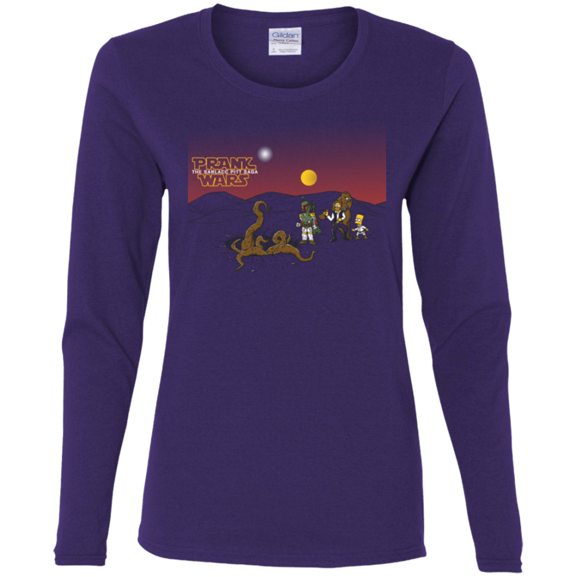 T-Shirts Purple / S Prank Wars Women's Long Sleeve T-Shirt