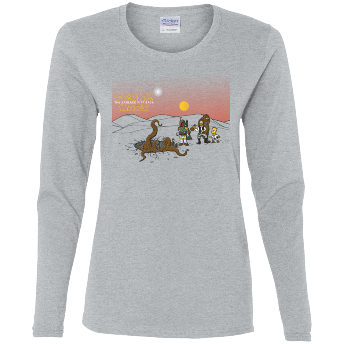 T-Shirts Sport Grey / S Prank Wars Women's Long Sleeve T-Shirt