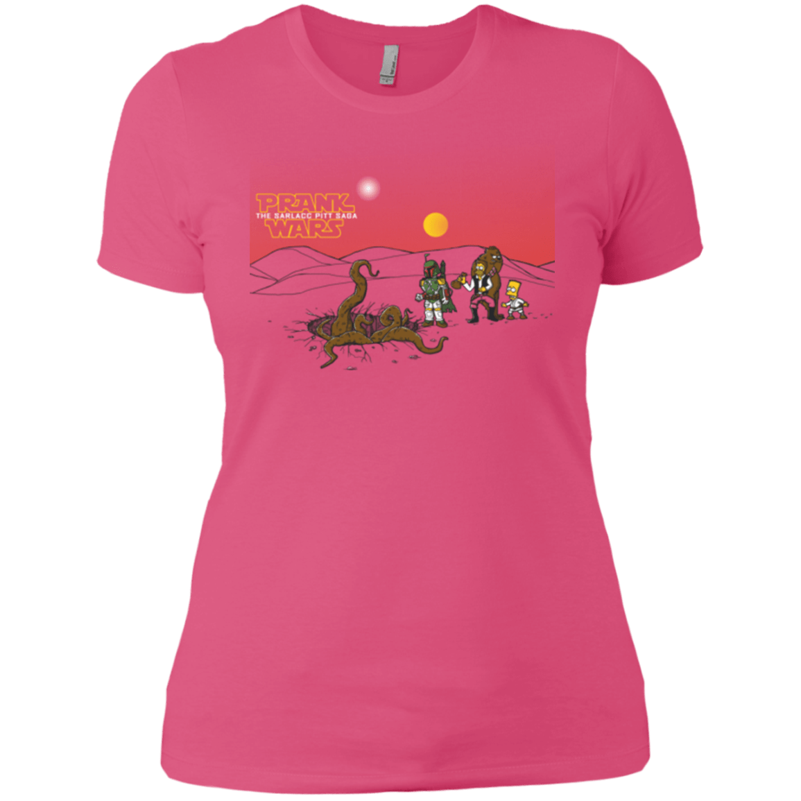 T-Shirts Hot Pink / X-Small Prank Wars Women's Premium T-Shirt