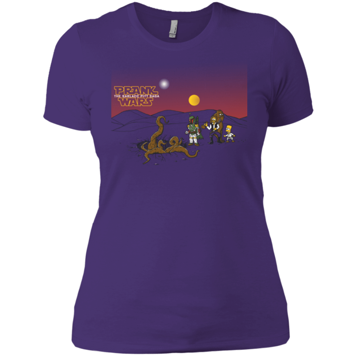 T-Shirts Purple Rush/ / X-Small Prank Wars Women's Premium T-Shirt