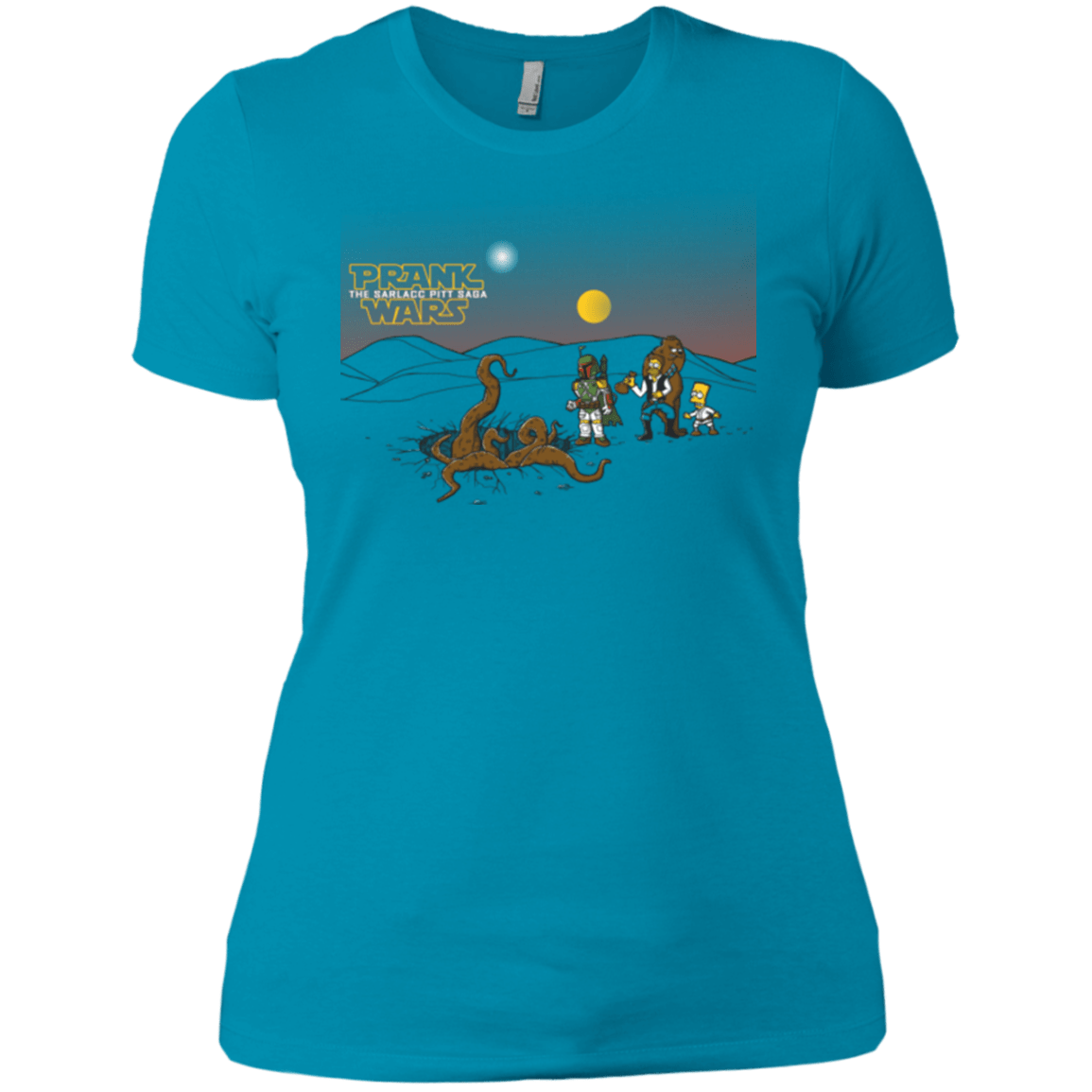 T-Shirts Turquoise / X-Small Prank Wars Women's Premium T-Shirt