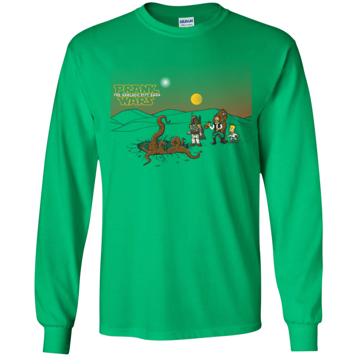 T-Shirts Irish Green / YS Prank Wars Youth Long Sleeve T-Shirt