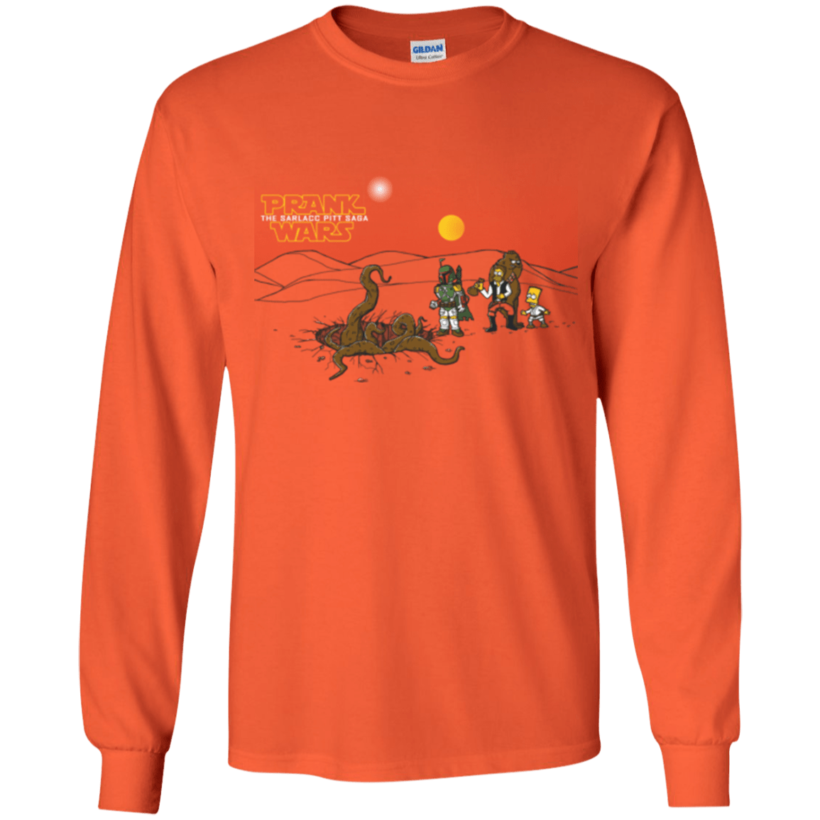 T-Shirts Orange / YS Prank Wars Youth Long Sleeve T-Shirt