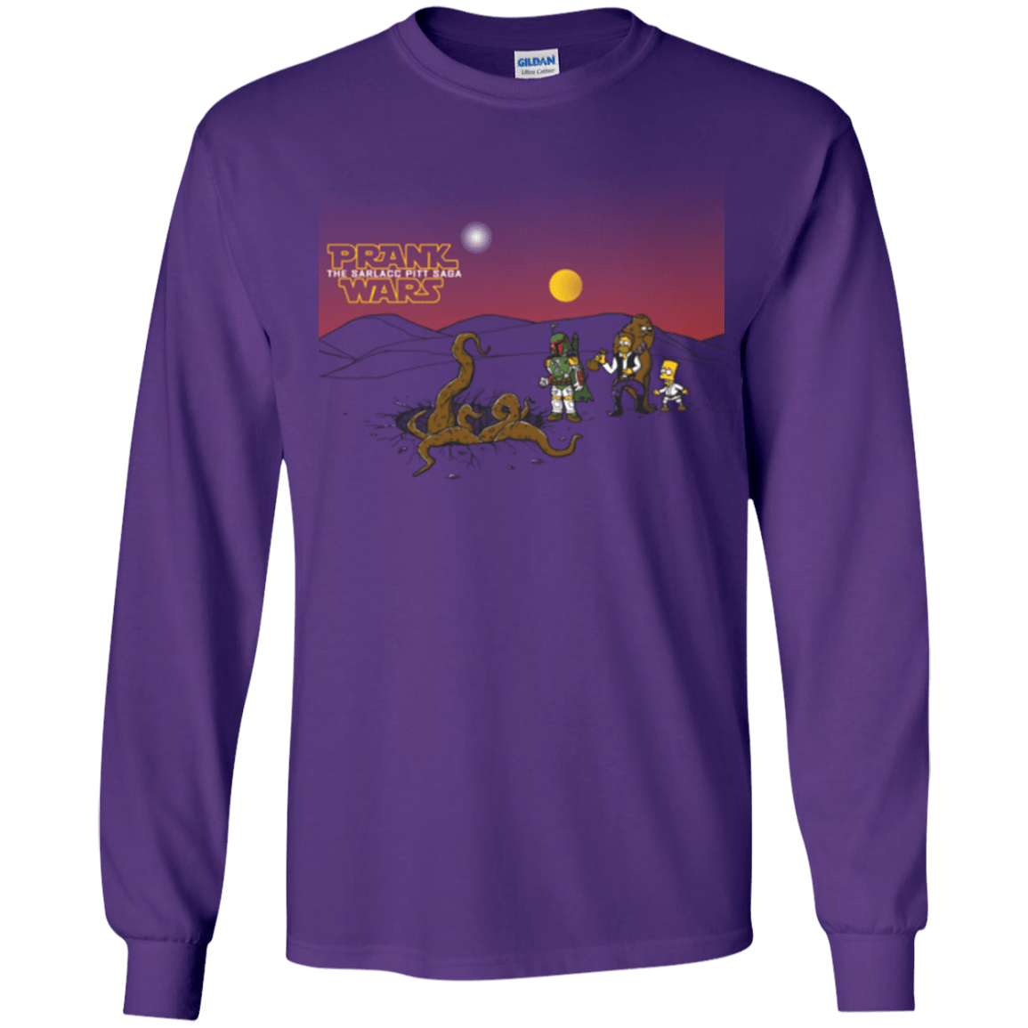 T-Shirts Purple / YS Prank Wars Youth Long Sleeve T-Shirt