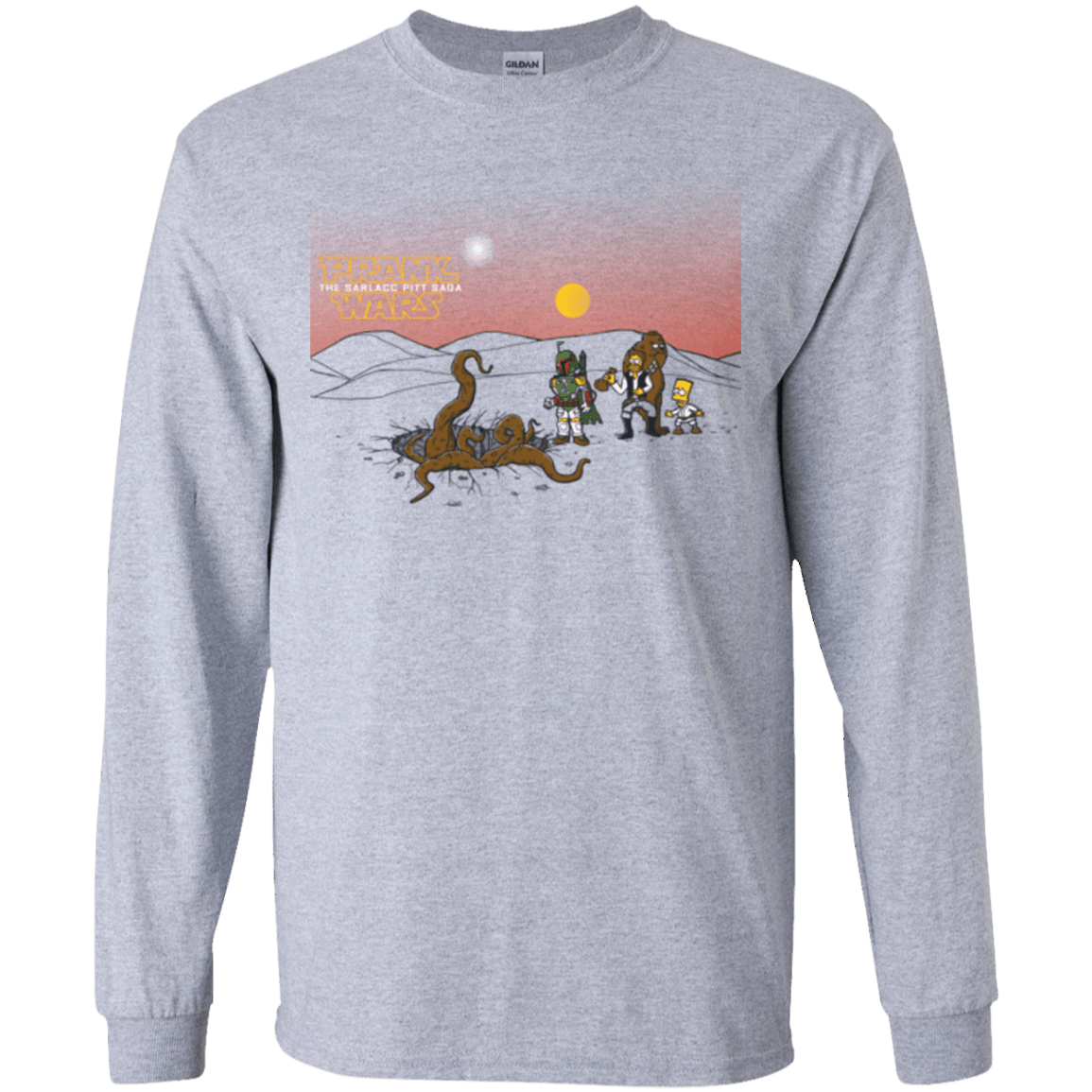 T-Shirts Sport Grey / YS Prank Wars Youth Long Sleeve T-Shirt