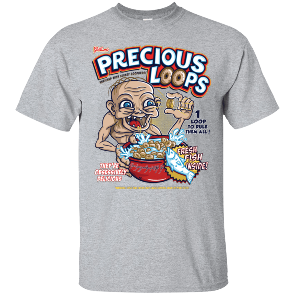 T-Shirts Sport Grey / Small Precious Loops T-Shirt