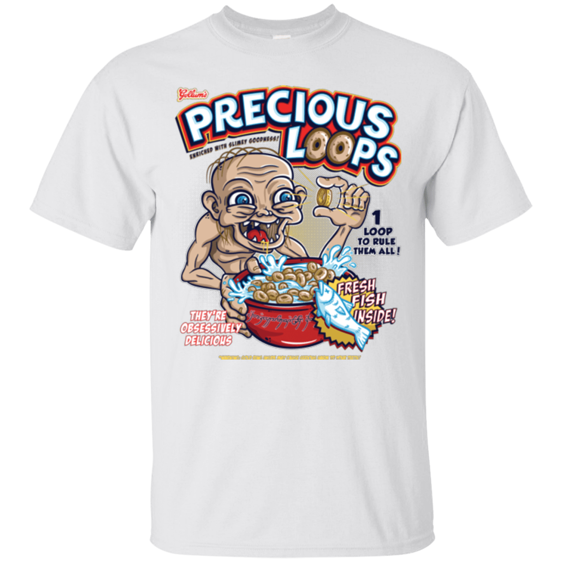 T-Shirts White / Small Precious Loops T-Shirt