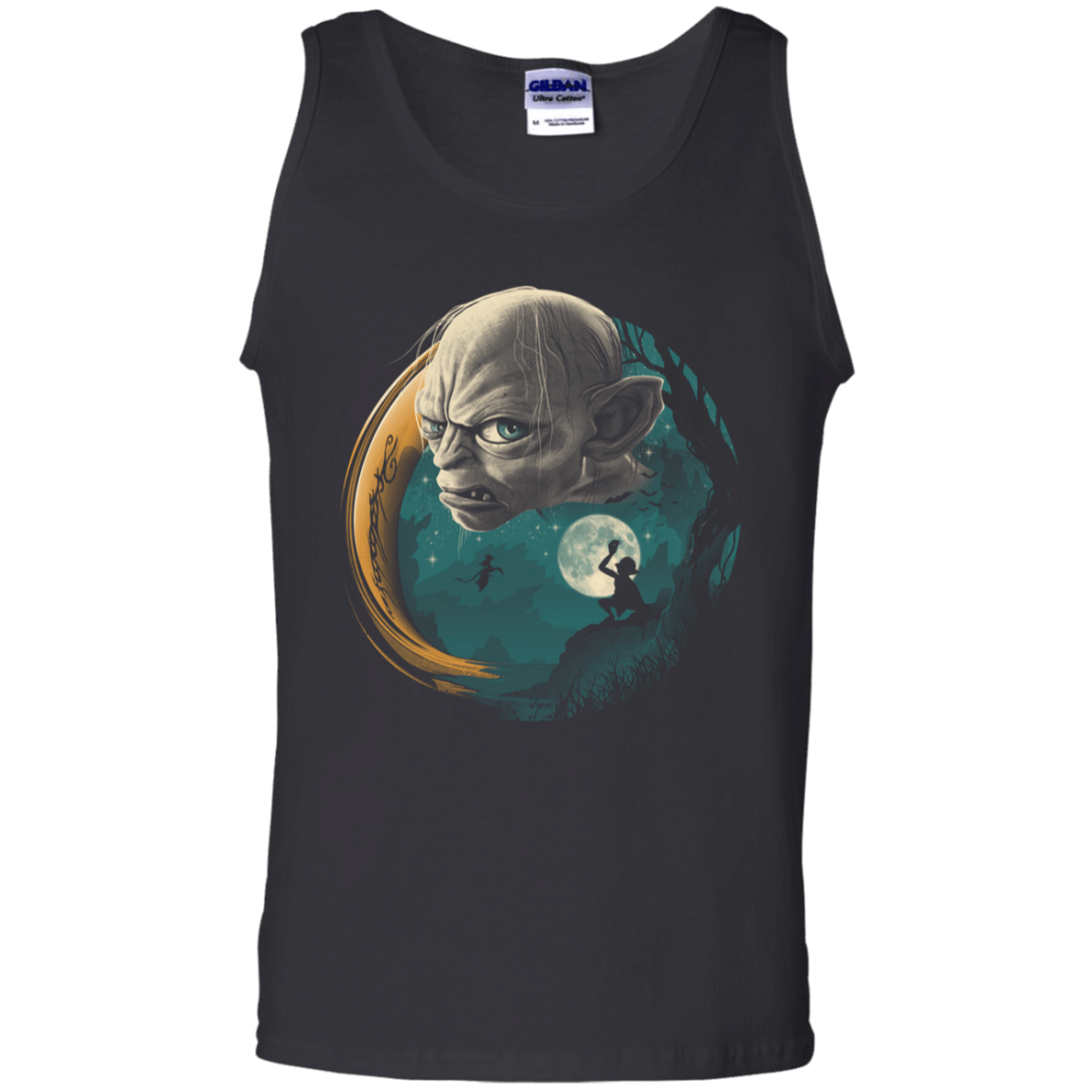 T-Shirts Black / S Precious Ring Men's Tank Top