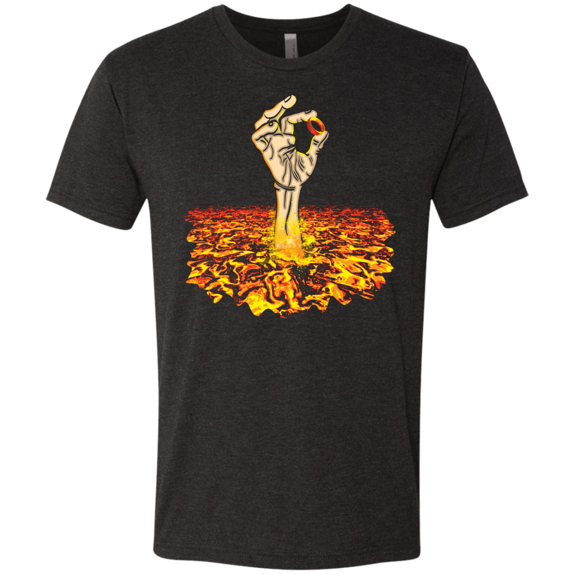 T-Shirts Vintage Black / S Precious Ring Men's Triblend T-Shirt