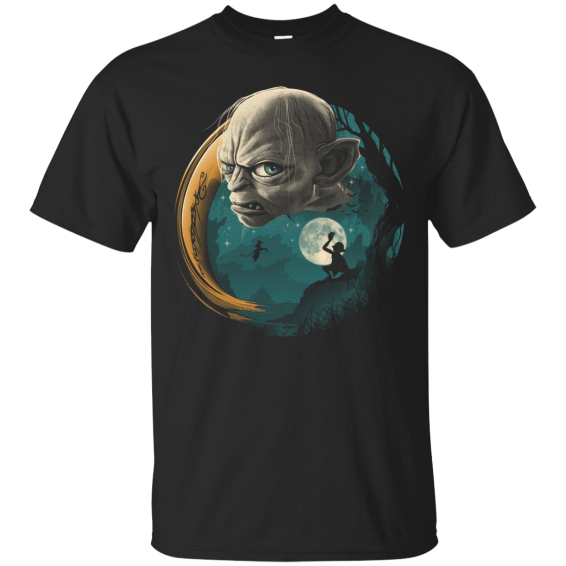 T-Shirts Black / S Precious Ring T-Shirt