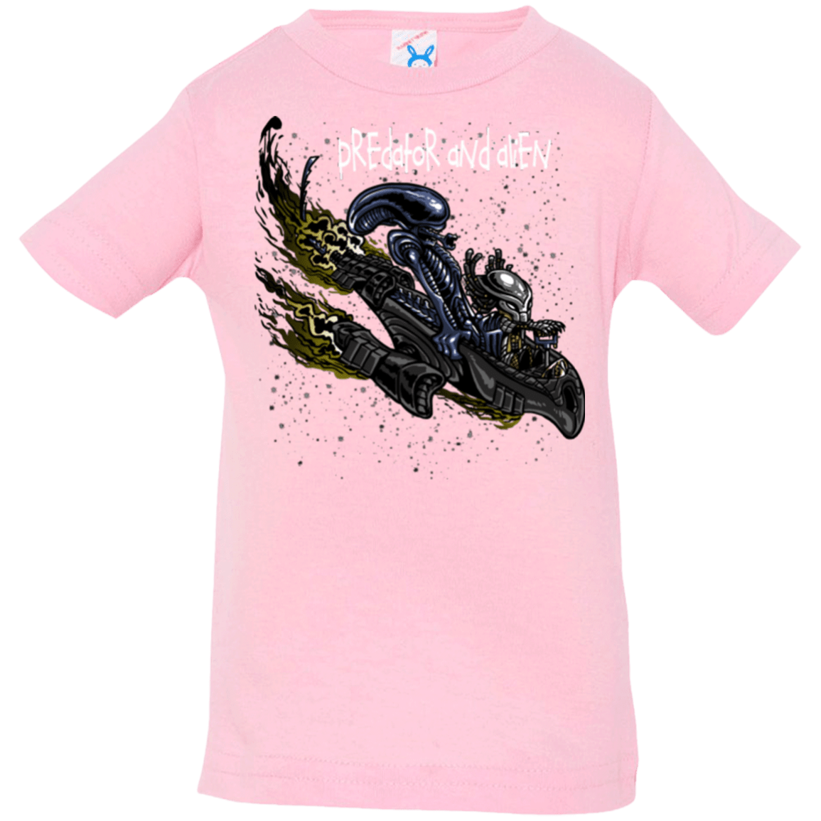 T-Shirts Pink / 6 Months Predator and Alien Infant Premium T-Shirt