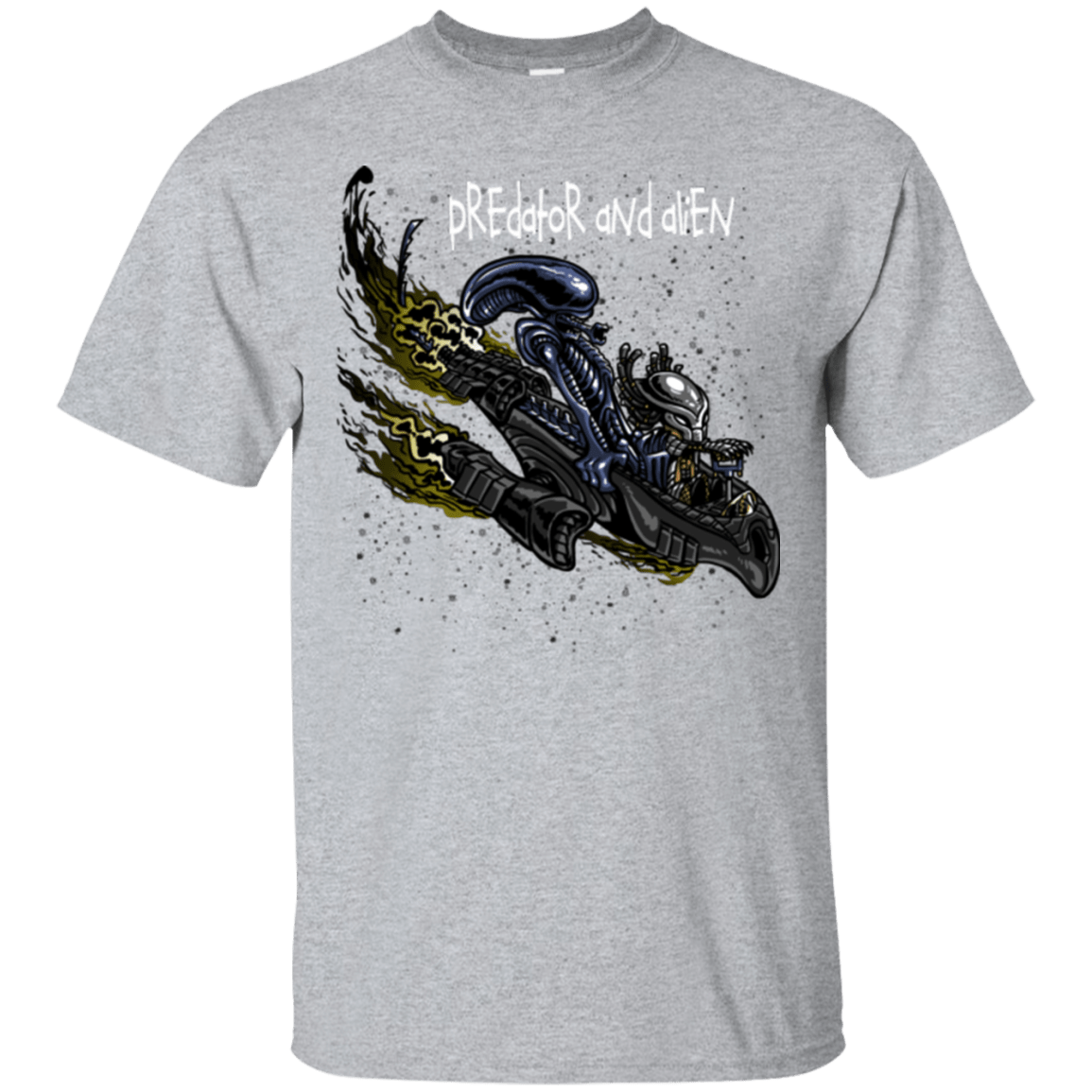 T-Shirts Sport Grey / Small Predator and Alien T-Shirt