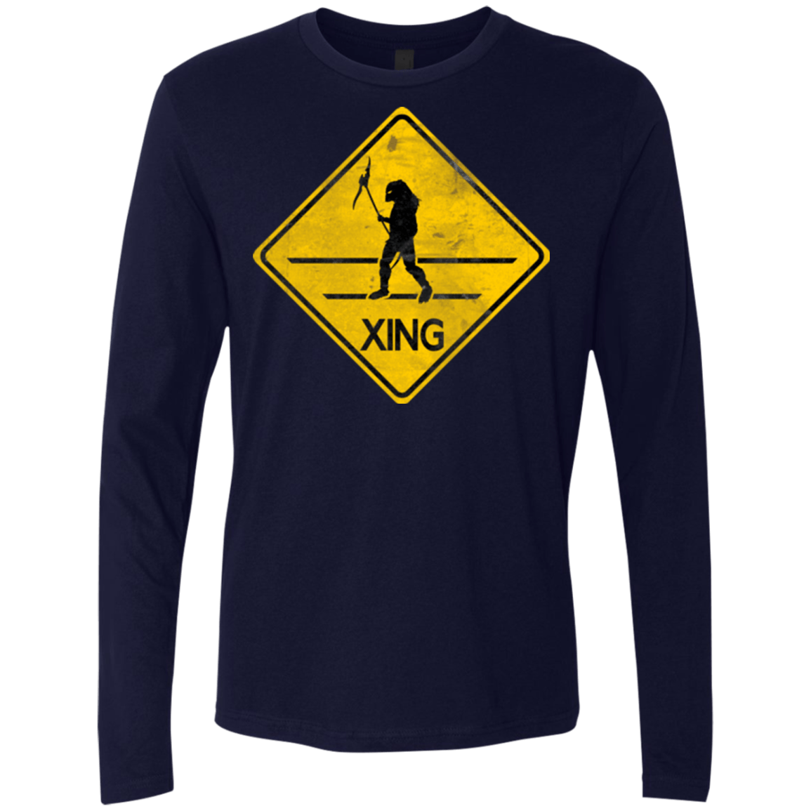 Predator Crossing Men's Premium Long Sleeve